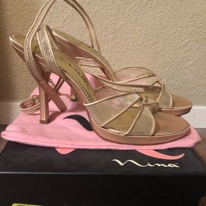 Nina Ankle Strap Heels